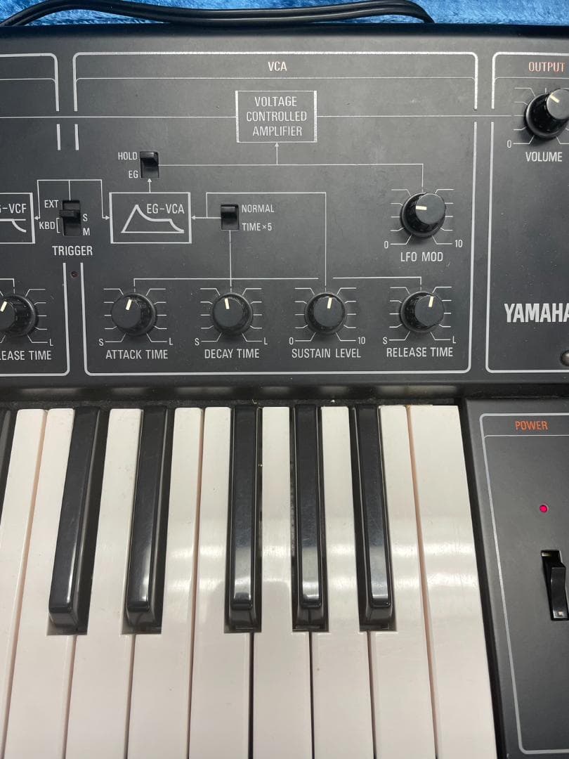 YAMAHA CS-10 アナログシンセサイザー ヤマハ ハードケース付属