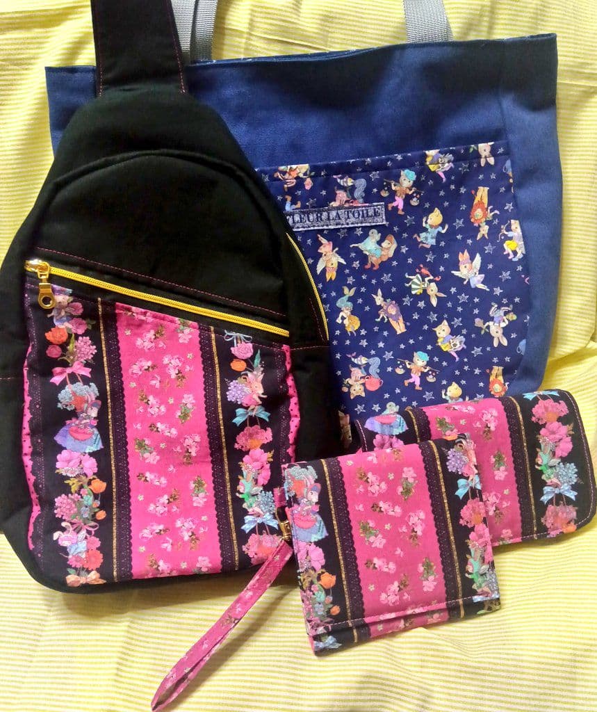 【うな】JFFC星座柄ネイビー 丸底前Pトート セミオーダー分