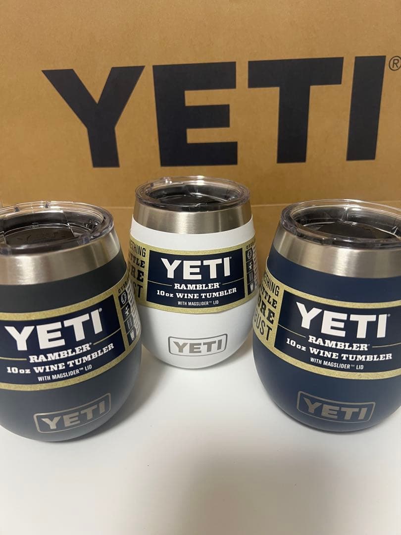 YETI ワインタンブラー 3個セット 10oz(295ml) 新品