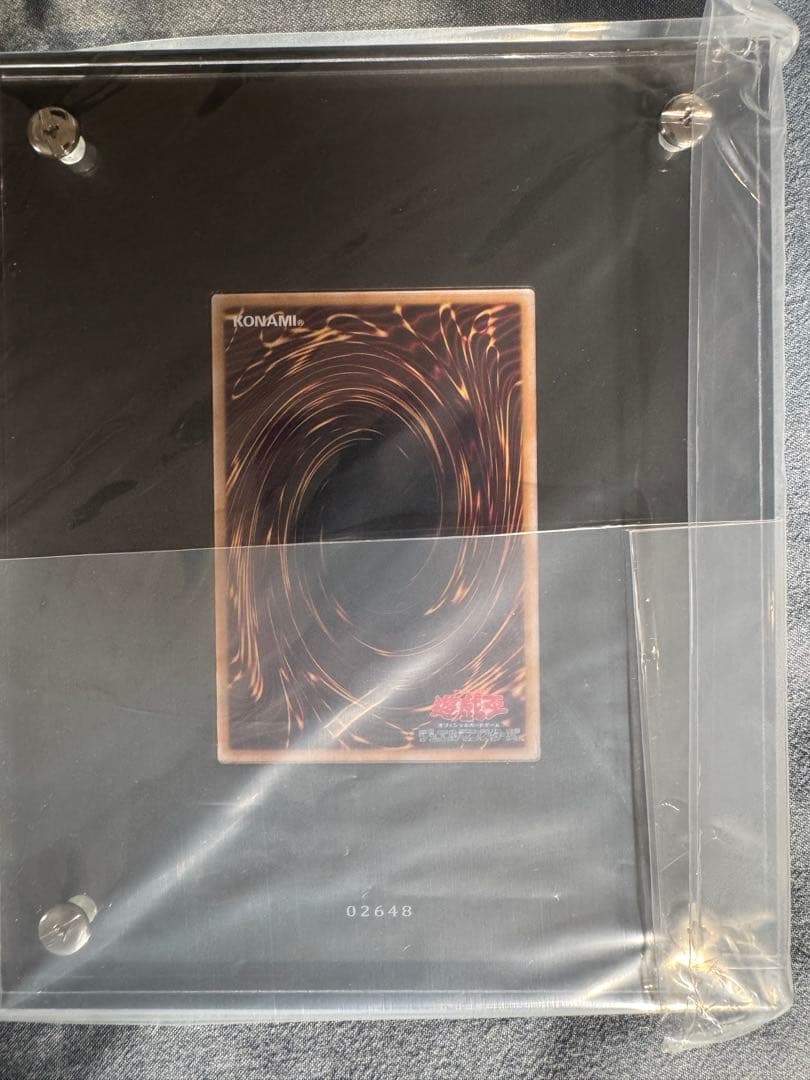 遊戯王 ブラックマジシャン ステンレス 限定10000個 シリアルナンバー入り