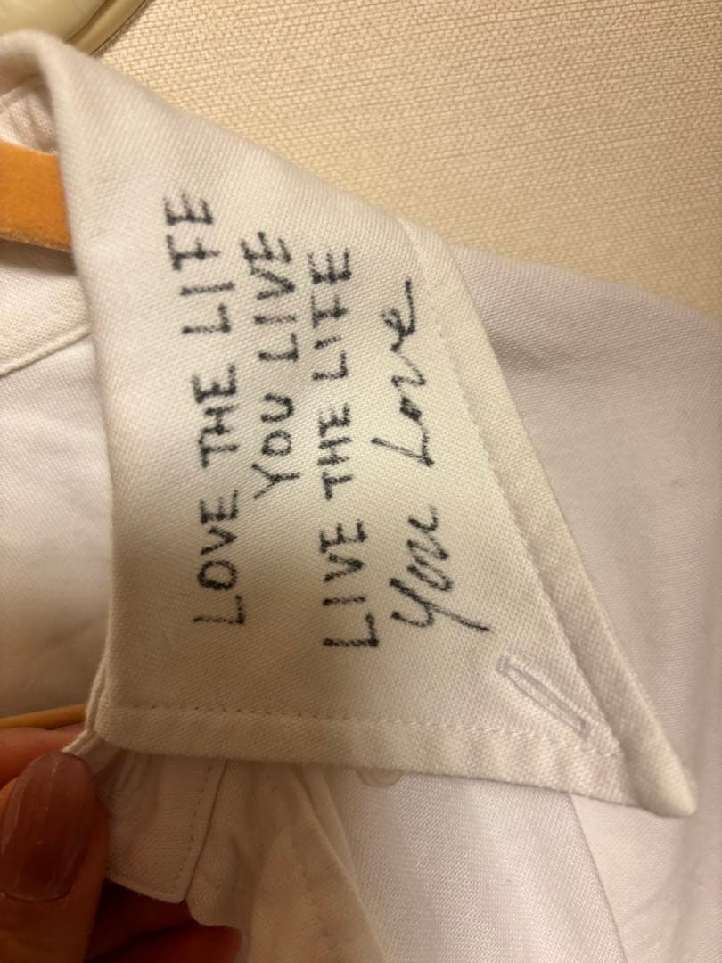 MADISONBLUE マディソンブルー メッセージシャツ 03