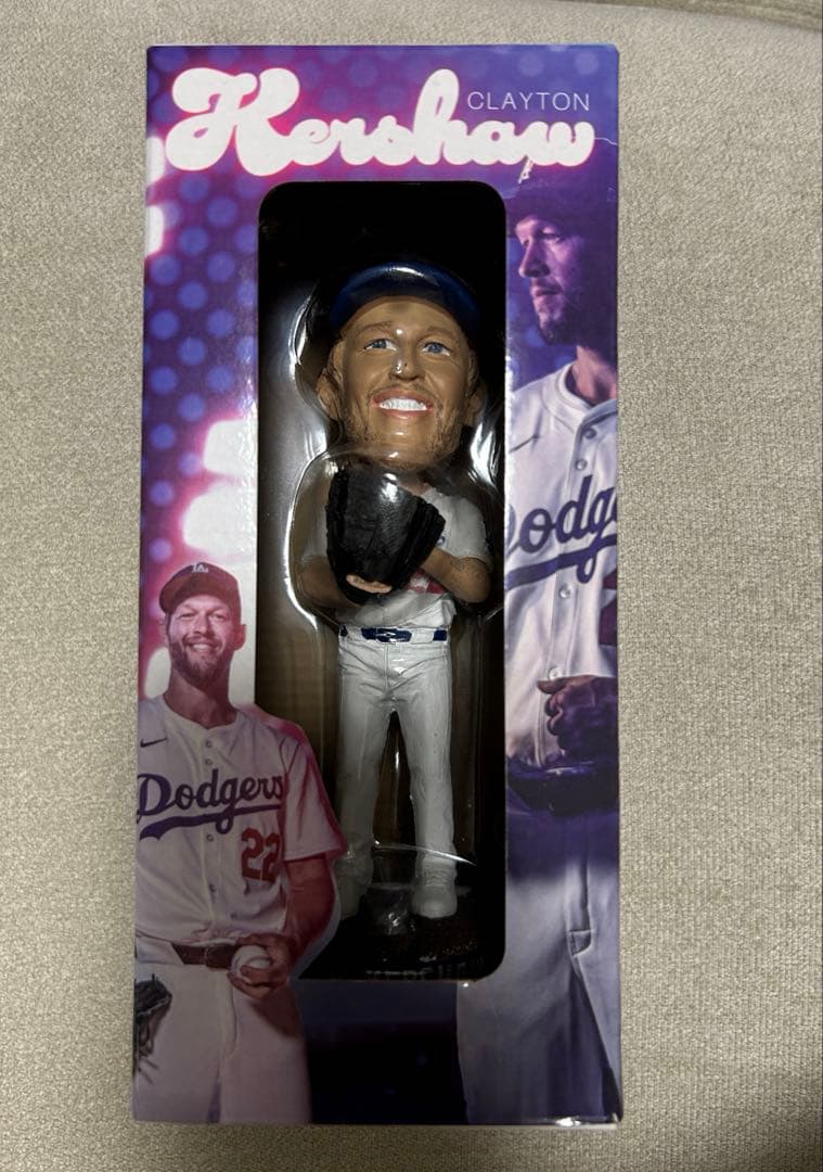 2024/9/25 球場配布 ドジャース　ボブルヘッド　クレイトン・カーショー