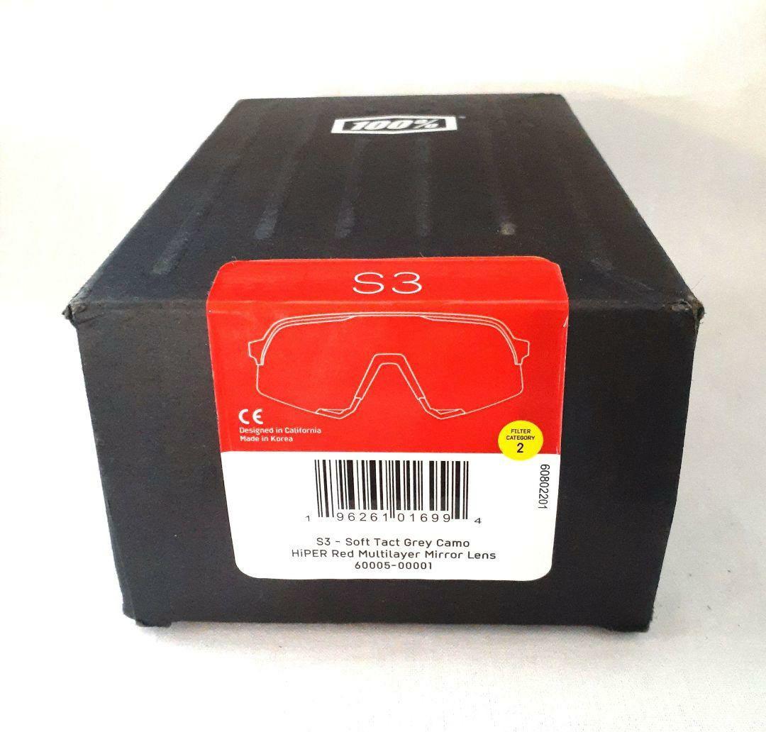 100% S3 Grey Camo ワンハンドレッド サングラス