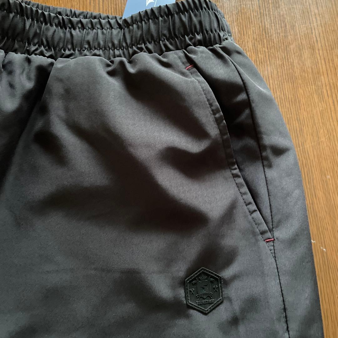 だ*ん様 TOURSTAGE ゴルフジャケット パンツセット LL ブラック 新