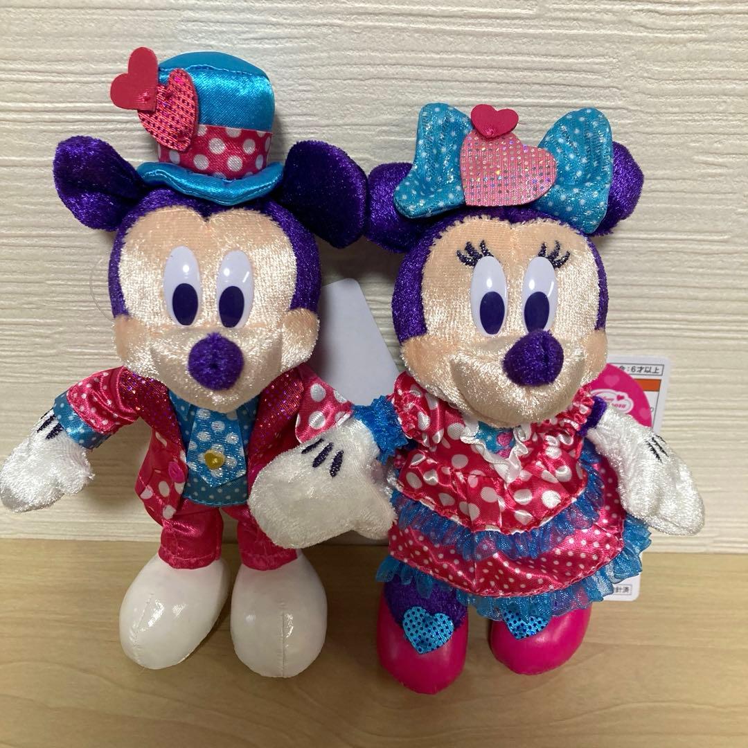 ミニー　ファンダーランド ミニパル ぬいぐるみ　ぬいば　ワッペン　セット