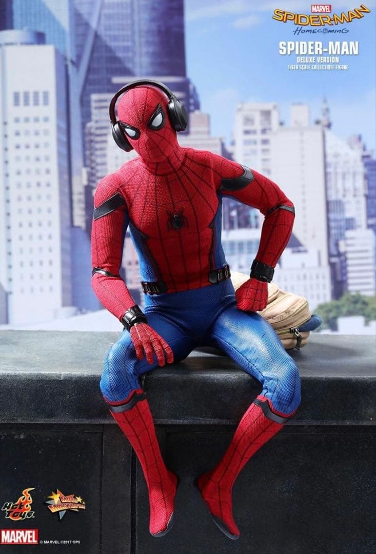 未開封ホットトイズスパイダーマンホームカミング1/6