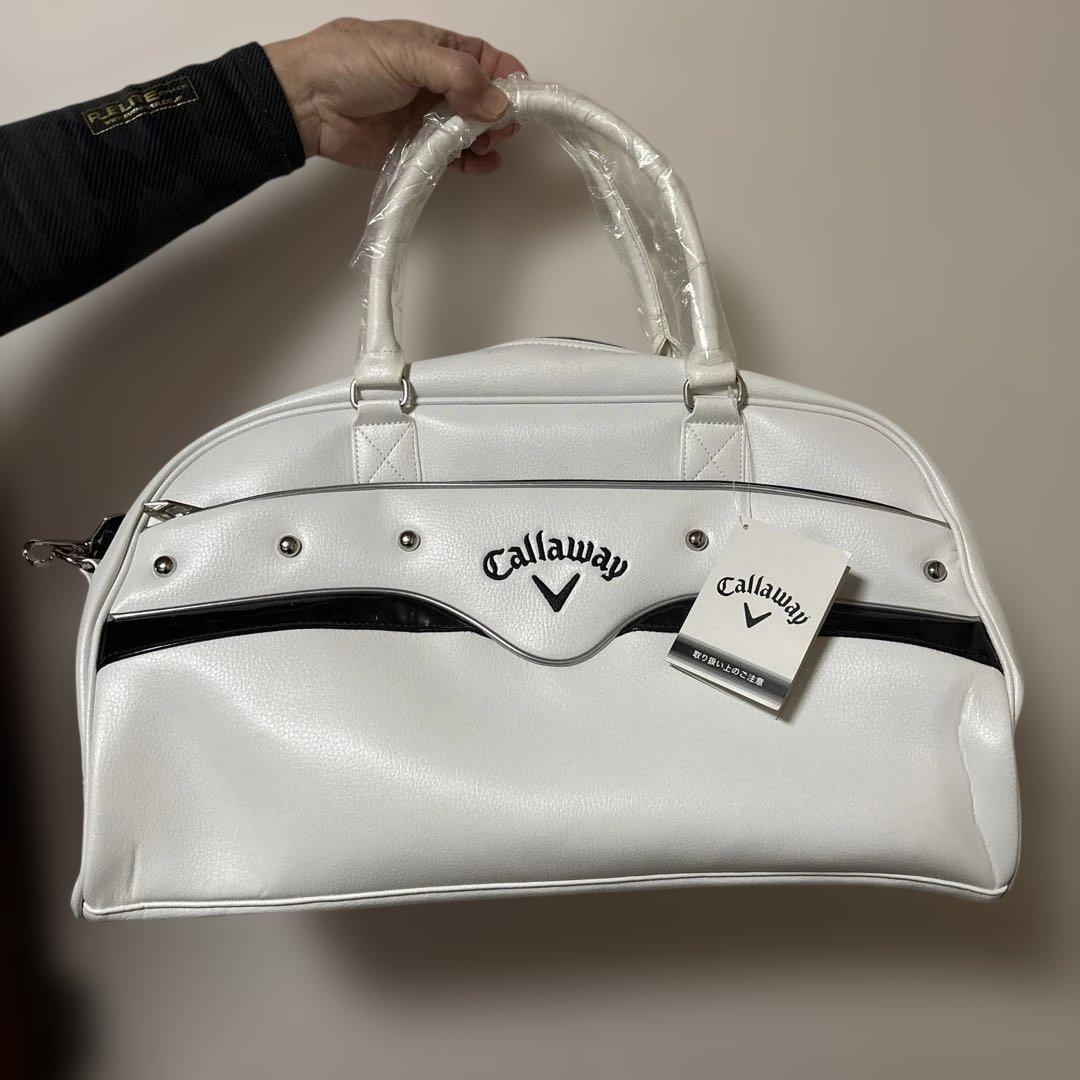 Callaway ホワイトキャディバッグ