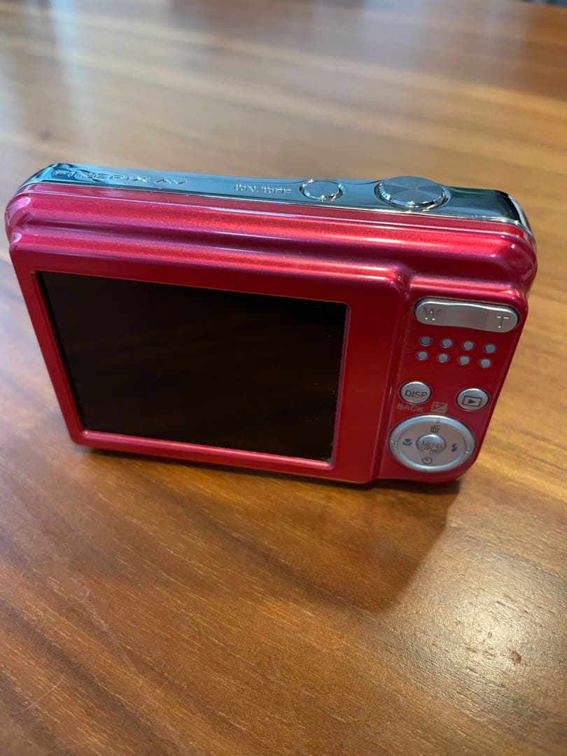 Fujifilm FinePix AV250 レッド　デジタルカメラ　単三電池