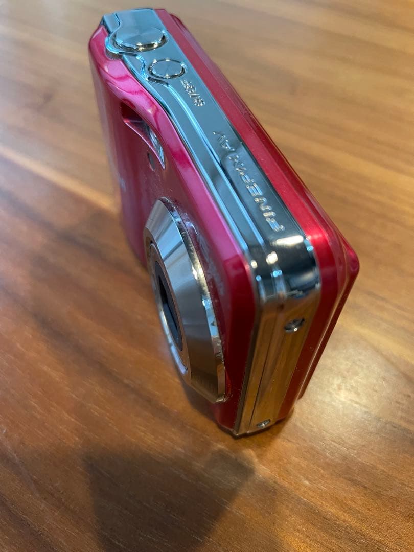 Fujifilm FinePix AV250 レッド　デジタルカメラ　単三電池