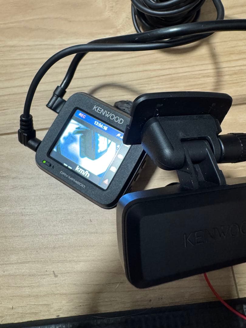 ケンウッドKENWOOD DRV-MR480D ドライブレコーダー　前後カメラ
