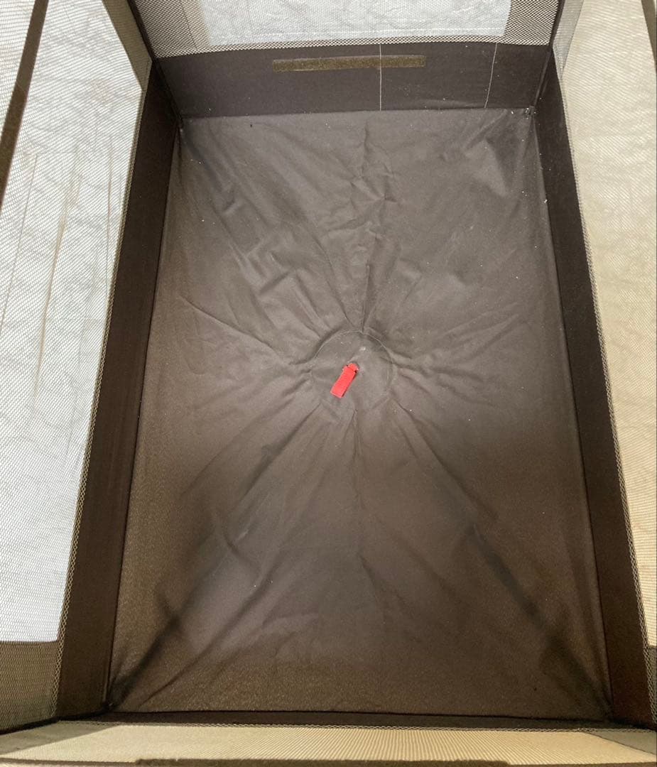 【送料込 美品】Aprica ココネルエアープラス ベビーベッド ブラウン