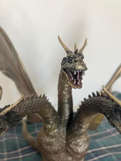 ★MーARTS 初代キングギドラ1964 塗装済み完成品 茨木彰★