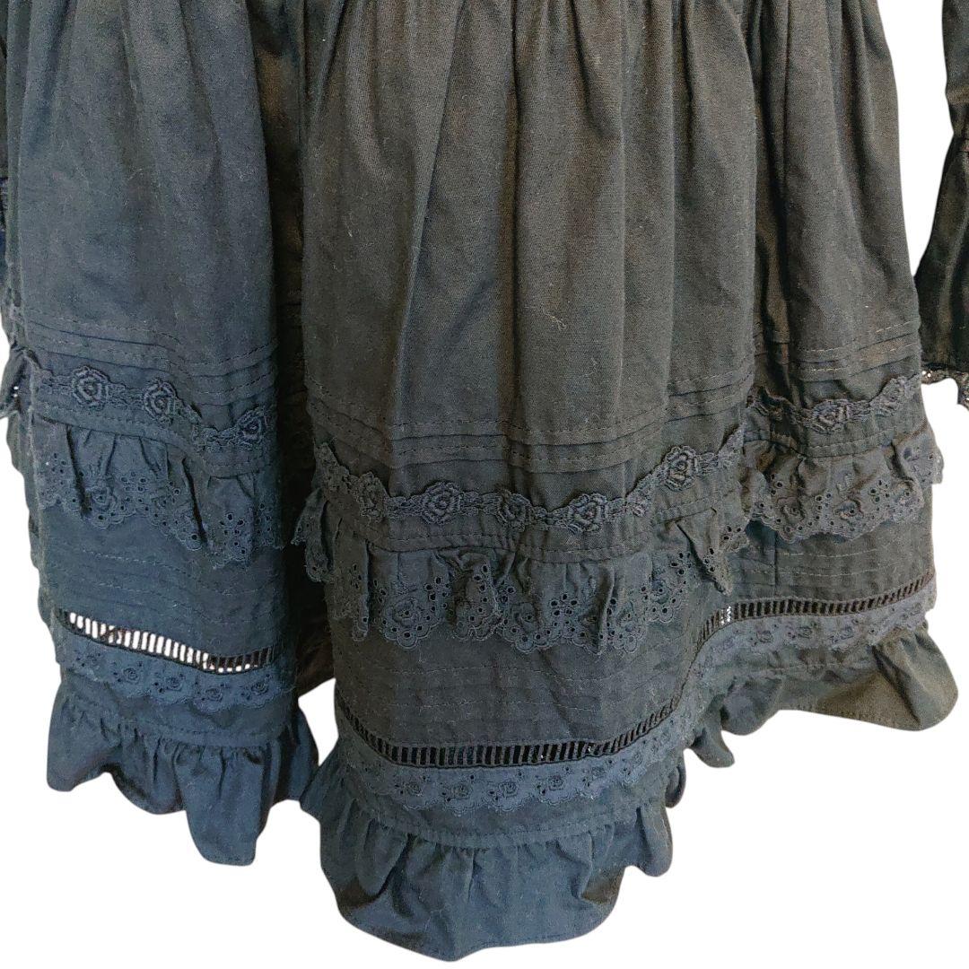 cornet コルネット ワンピース 2way ロリータ ゴスロリ ブラック