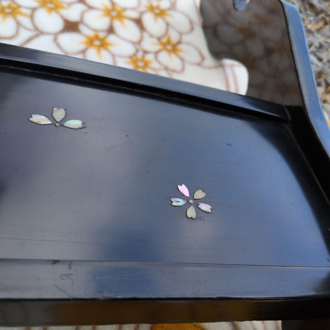 刀掛 螺鈿 葵の御紋 家紋 木製 金 漆 日本刀 太刀 武道具 模造刀