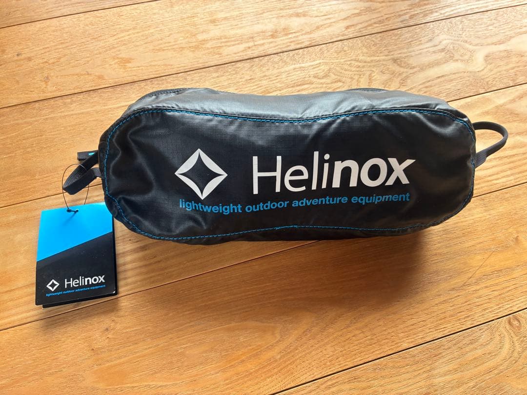 Helinox アウトドアチェア ブラック・ブルー