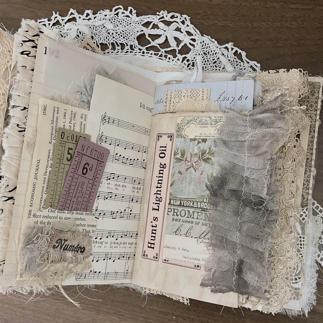 junk journal ジャンクジャーナル　雑記帳