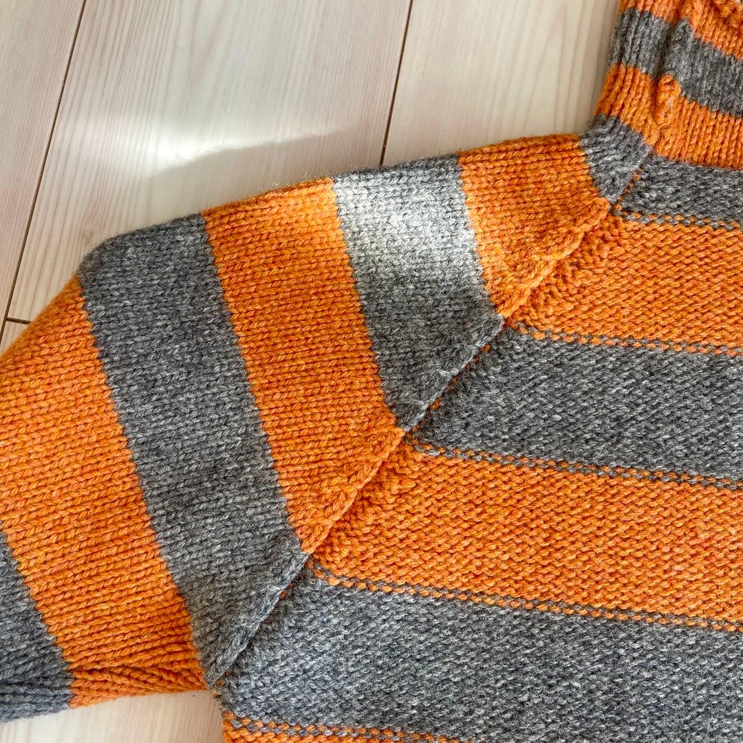 【レア物】INVERALLAN✖️ships ニット　目を引くニット　42サイズ