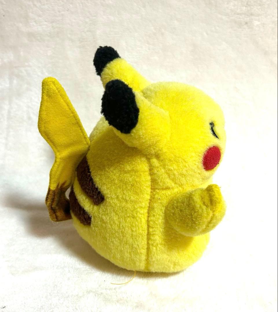 ピカチュウ　ぬいぐるみ　TOMY 初期　初代にっこり　バンザイ　ポケモン