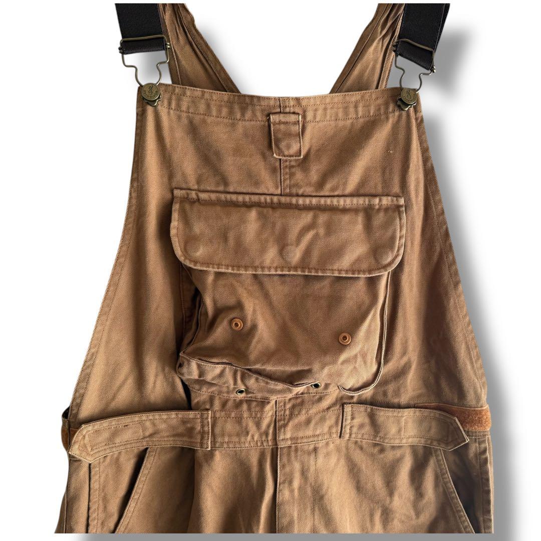 ★BROWNING★L オーバーオール マルチポケット ブラウン ヴィンテージ