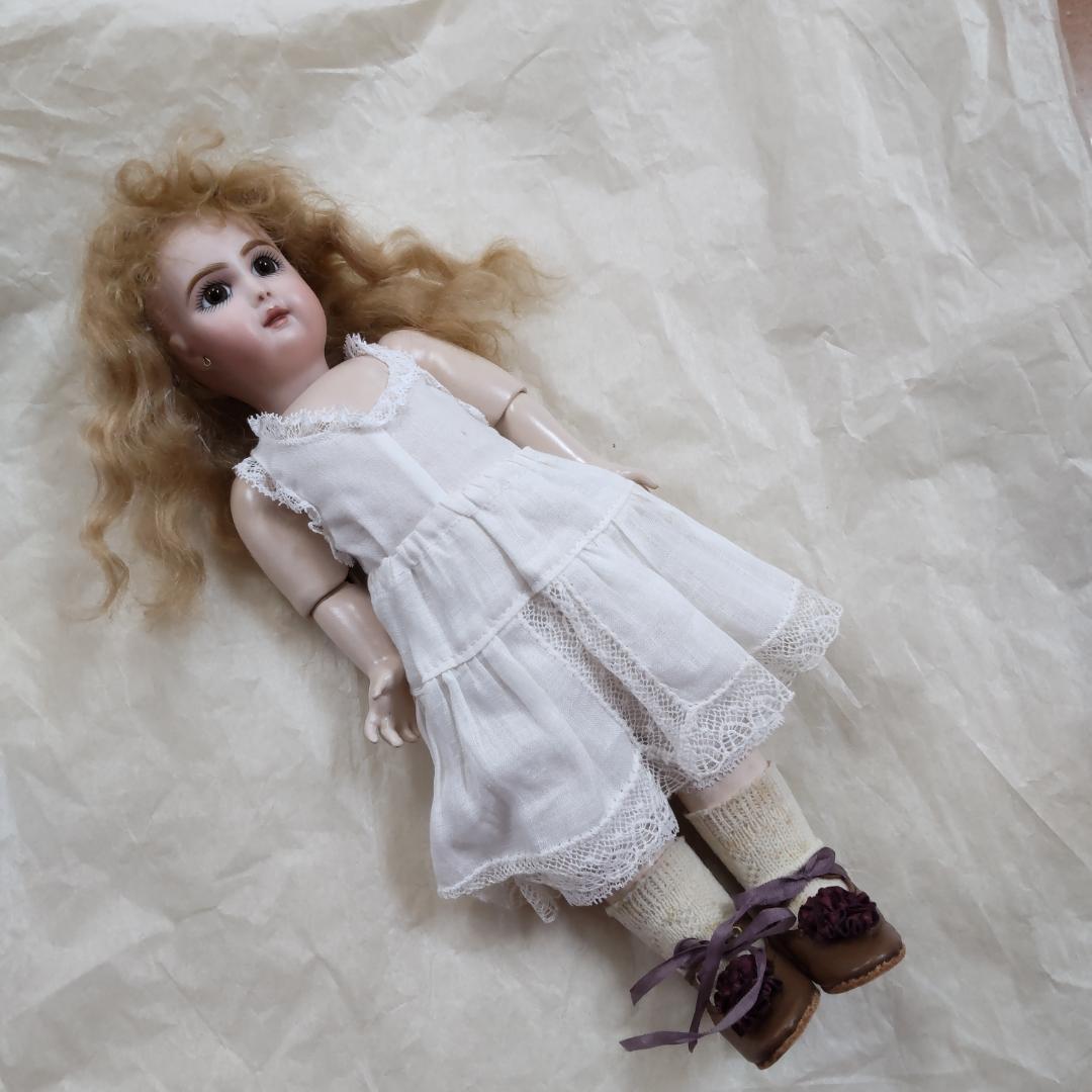 テートジュモー　アンティークドール　リプロ　人形　ミレット