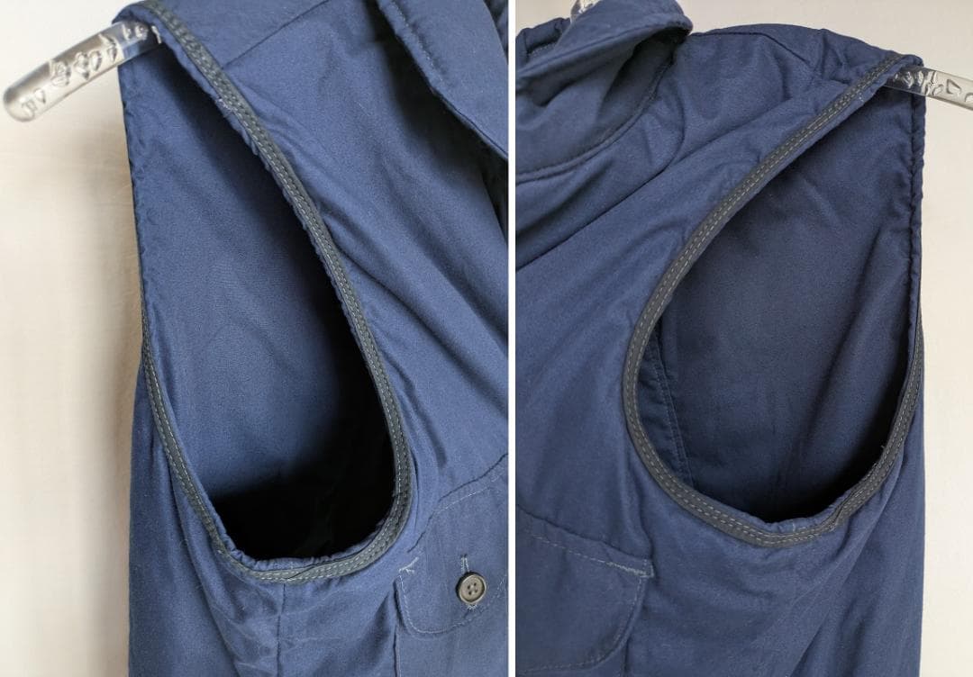 美品 POST O'ALLS E-Z CRUZ Vest M 中綿 15AW