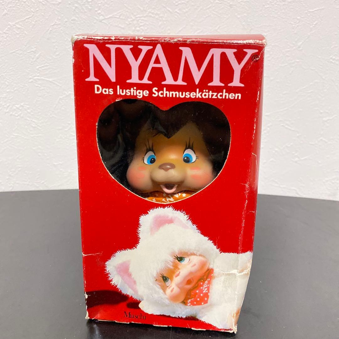 激レア！ニャーミー 猫のぬいぐるみ 美品 レトロ ビンテージ モンチッチ m8