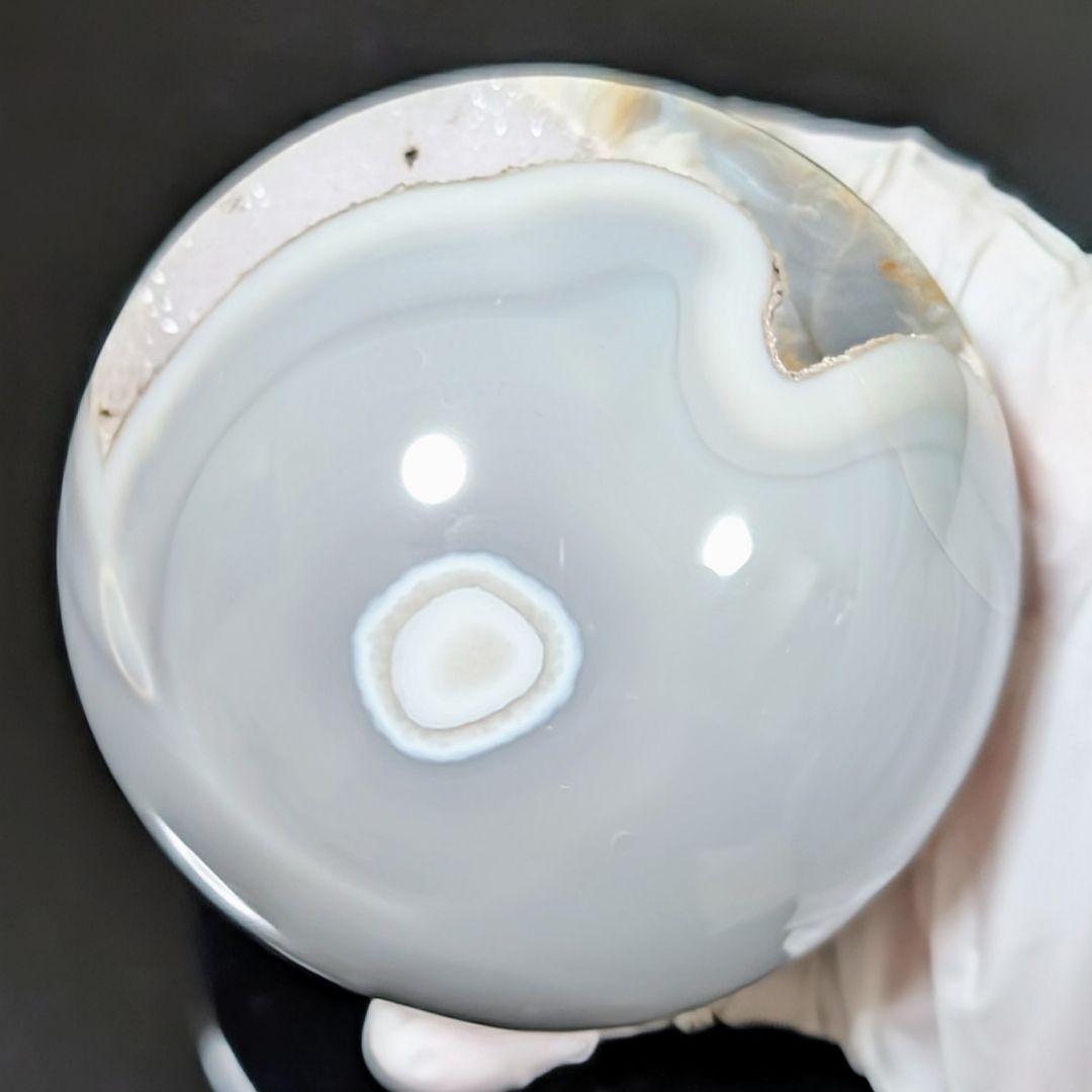 笑口 ジオード瑪瑙 スフィア