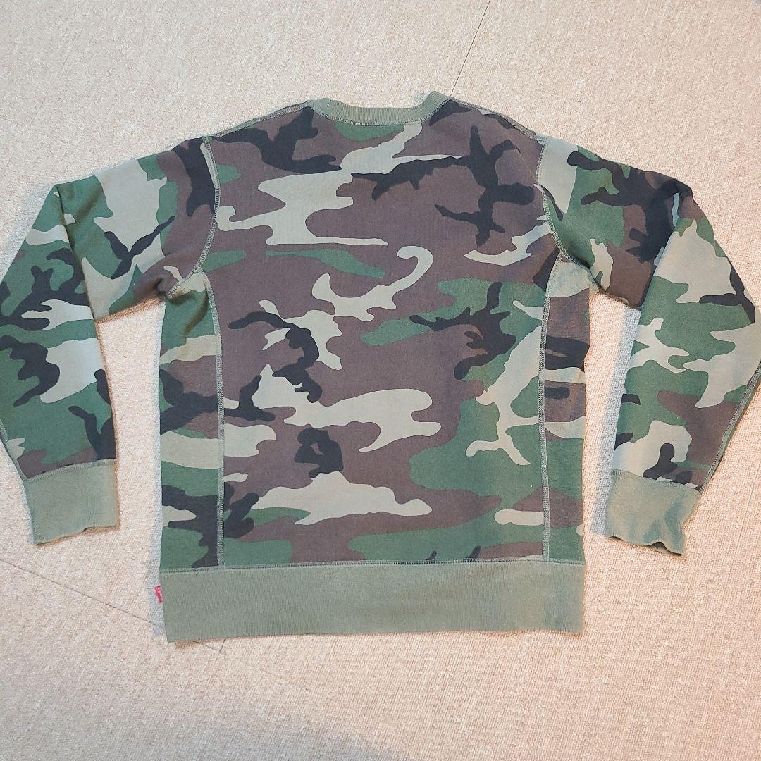 u*f様 Supreme ボックスロゴ トレーナー 迷彩柄 Sサイズ