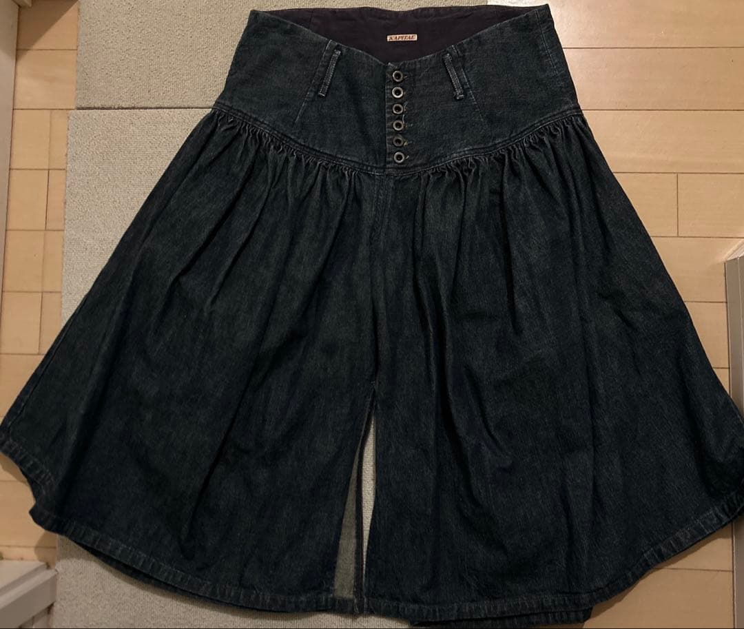 KAPITAL ガウチョパンツ　デニム