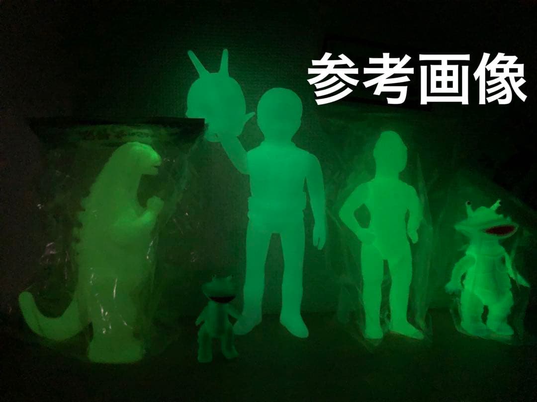 仮面ライダーV3ソフビ★蓄光1体★足裏ポピー　石森プロ　未開封