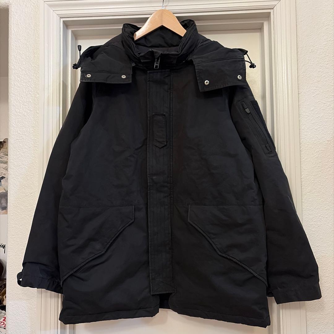 NANGA ブラック ダウンジャケット