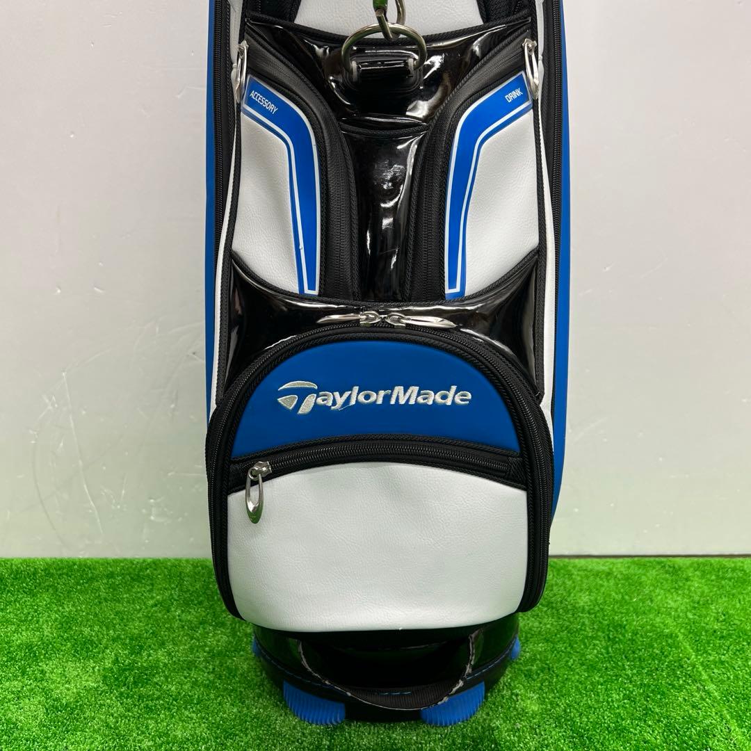テーラーメイド　Taylormade キャディバック　9インチ　ブルー　中古