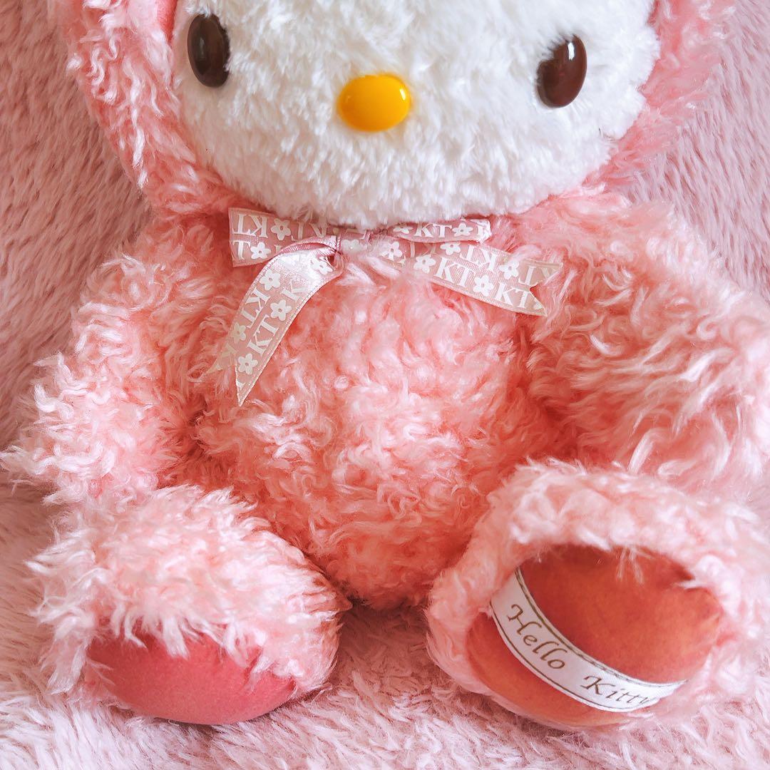 希少レア　ハローキティ　テディベア　変身　M 2002年製 サンリオ　平成レトロ