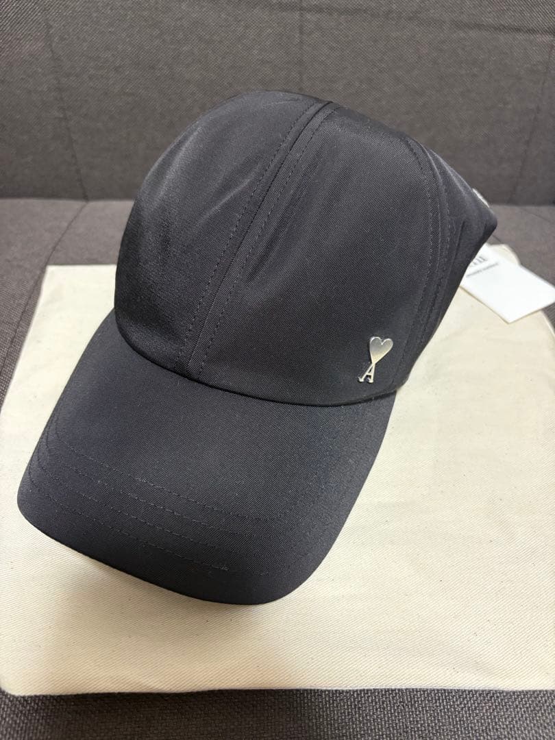 ami ブラック キャップ 保存袋付き