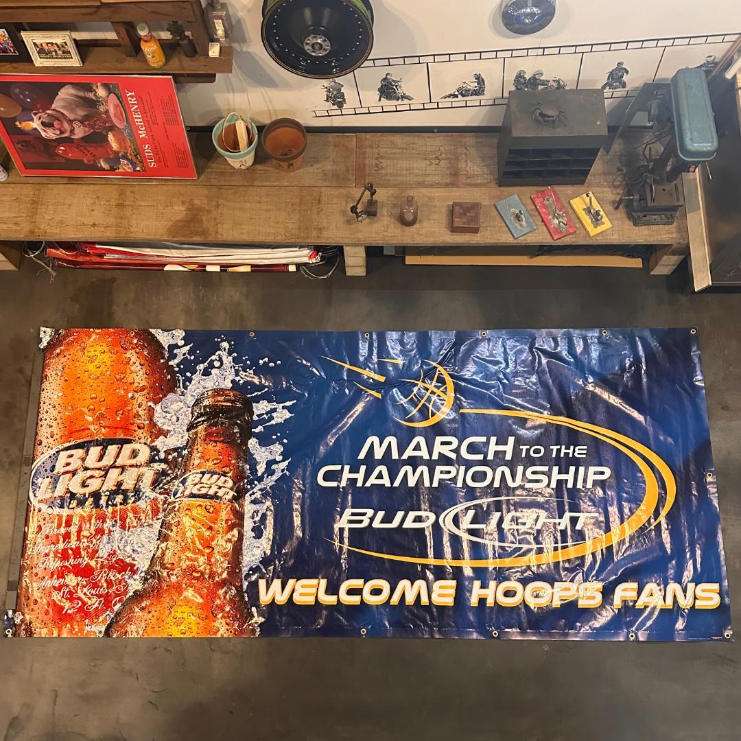 【非売品・激レア】Bud Light（バド・ライト）大型バナー