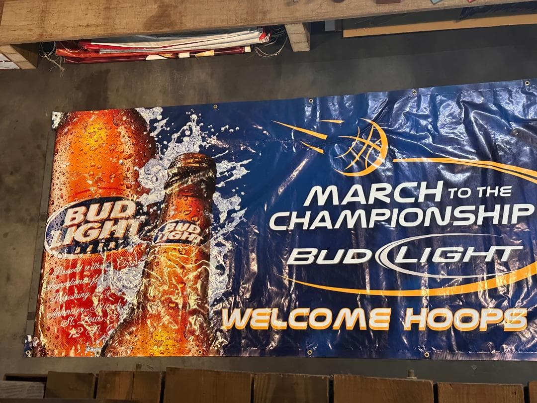 【非売品・激レア】Bud Light（バド・ライト）大型バナー