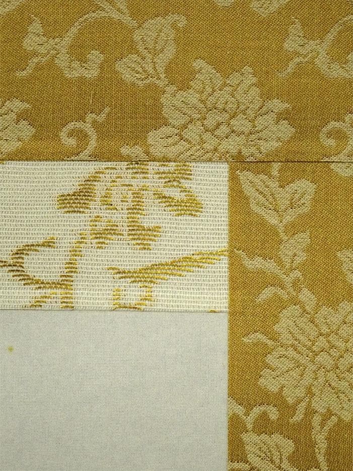 【真作】掛軸 加茂敬山『彩色山水』絹本 肉筆 共箱付 掛け軸 g08266