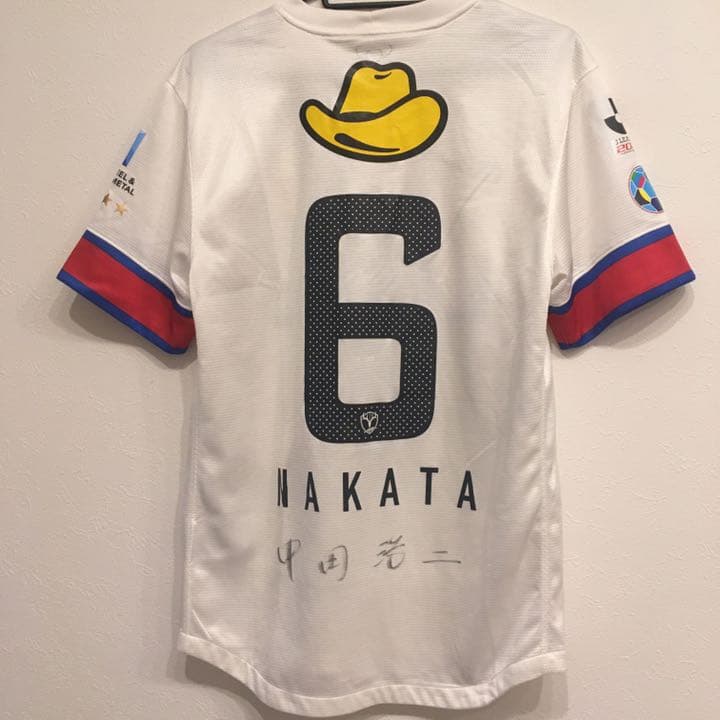 鹿島アントラーズ 中田浩二さん ユニフォーム