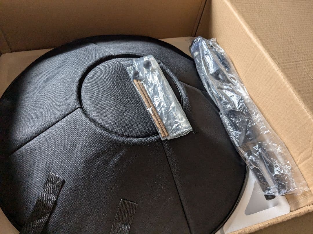 ハンドパン　12音　22インチ　Dマイナー　ヨガ　瞑想　楽器