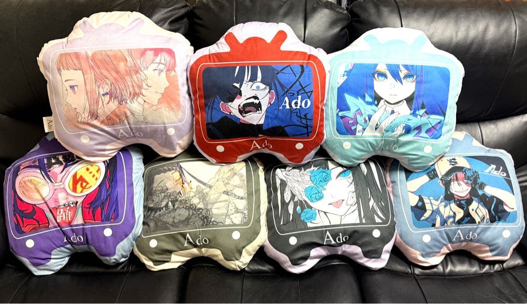 Ado ☆ 美品 ダイカット クッション コンプ 7種 セット