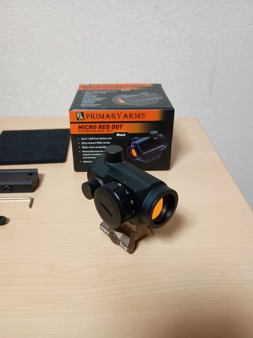 【実物】PRIMARY ARMS MICRO RED DOT《美品》