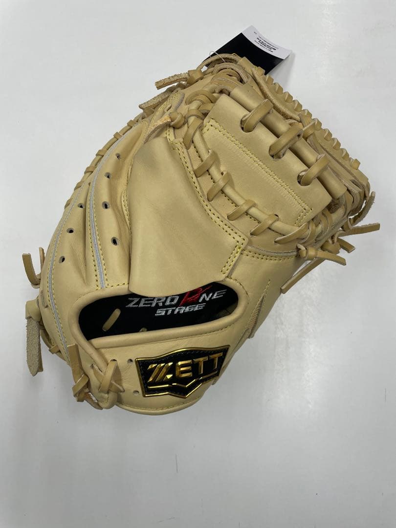 k*m様 新品 ゼット 少年軟式用キャッチャーミット(BJCB71412S) 右