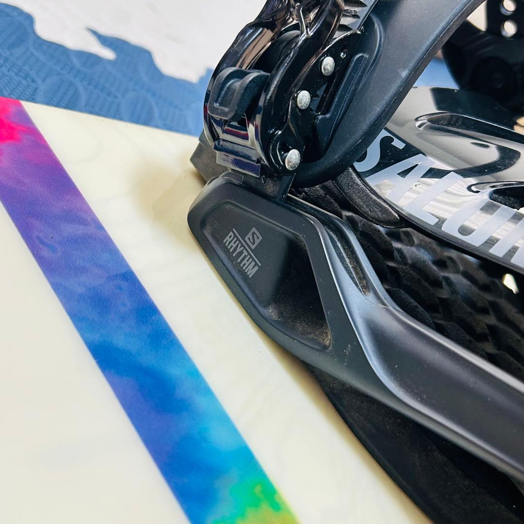 【美品】SALOMON FRONTIER スノーボード ビンディング付 Mサイズ