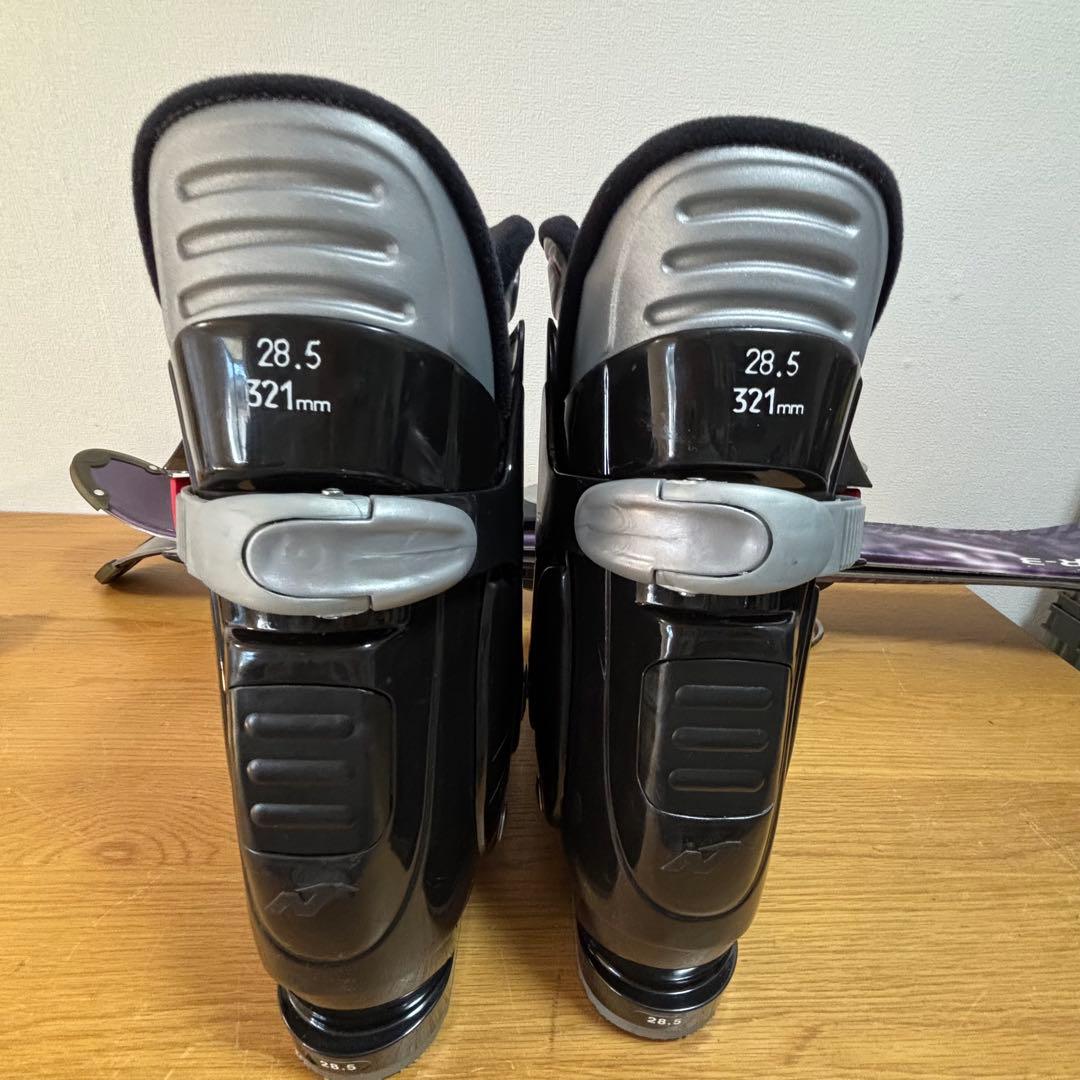 メンズ　ショートスキー　ファンスキーセット　kissmark 28-28.5cm