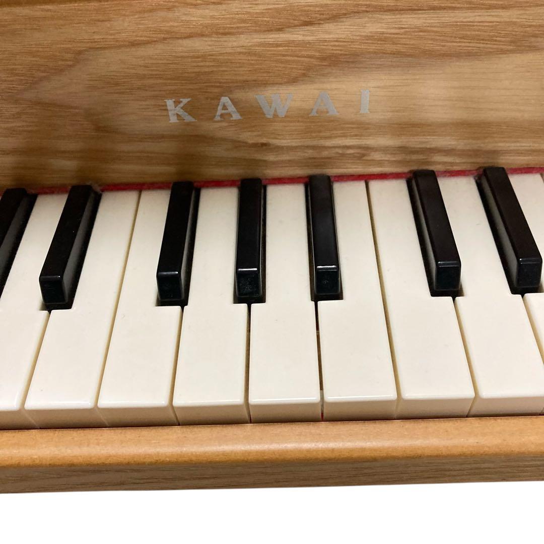 KAWAI 木製 ミニグランドピアノ 32鍵 ナチュラルウッド 美品
