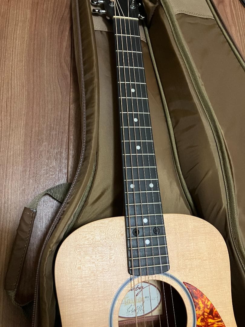 Taylor BT1 ピックガード後付け　ギグバッグ付き