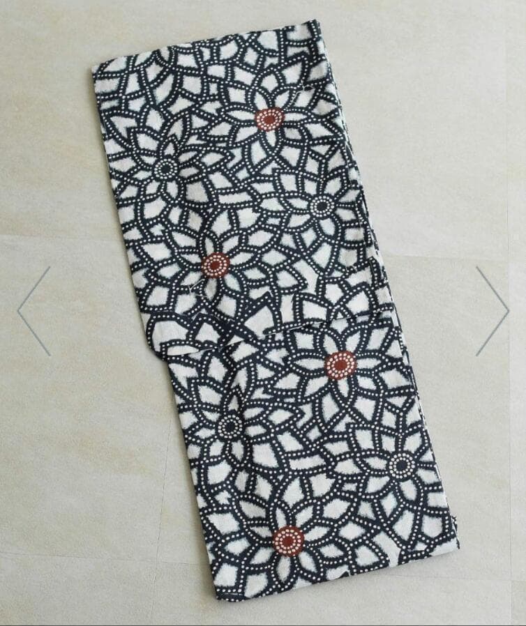 お任せの下駄+お任せの帯締つき◆◆utataneブランド浴衣◆和歌山染め