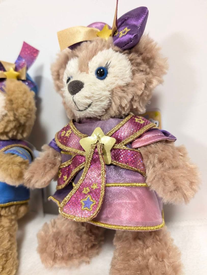 ディズニーシー　４０周年　ポージープラッシー　ダッフィー　シェリーメイ　セット