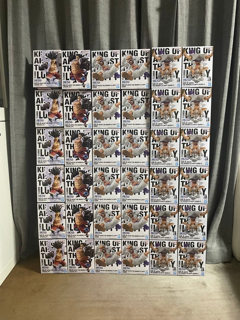 ワンピース　KING OF ARTIST ルフィ　フィギュア　36体　まとめ売り