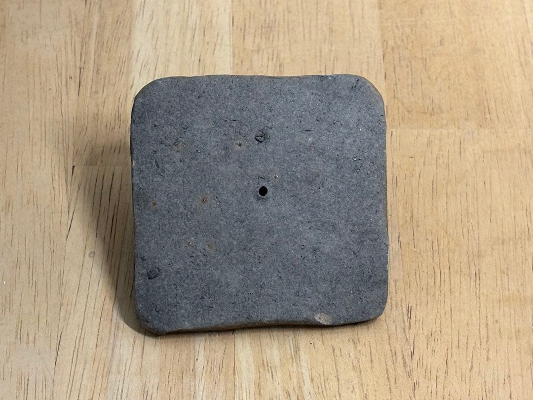 72.備前焼 宝瓶 登り窯 かに カニ 蟹 4角 手びねり 急須